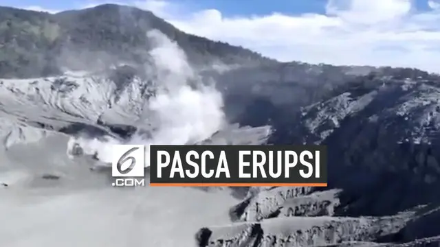 Pasca erupsi sehari, kawasan wisata gunung Tangkuban Perahu ditutup sementara.