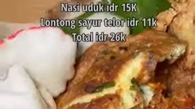 2 Jam Jualan, Dagangan Warung Nasi Uduk  di Jakarta Ini Selalu Habis