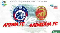 Liga 1 2018 Arema FC Vs Sriwijaya FC (Bola.com/Adreanus Titus)