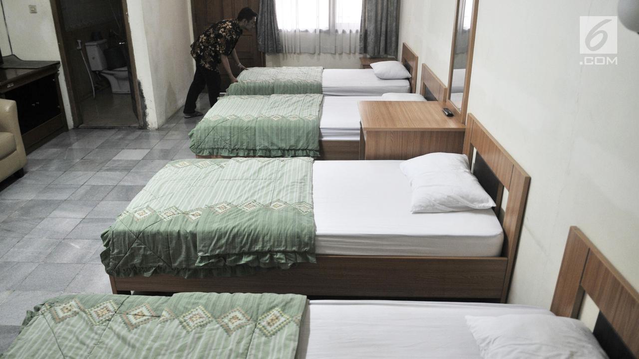 Persiapan Asrama Haji Pondok Gede