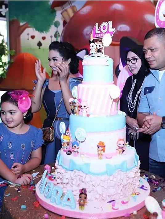 Ultah Amora Lemos Putri Krisdayanti