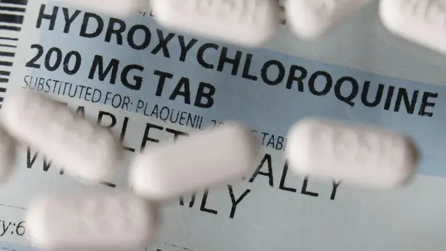 Obat Malaria Hydroxychloroquine.