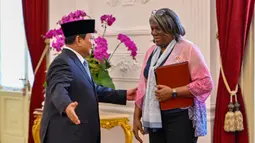 Setidaknya ada tiga tamu negara yang diterima Presiden Republik Indonesia, Prabowo Subianto. (BAY ISMOYO/POOL/AFP)