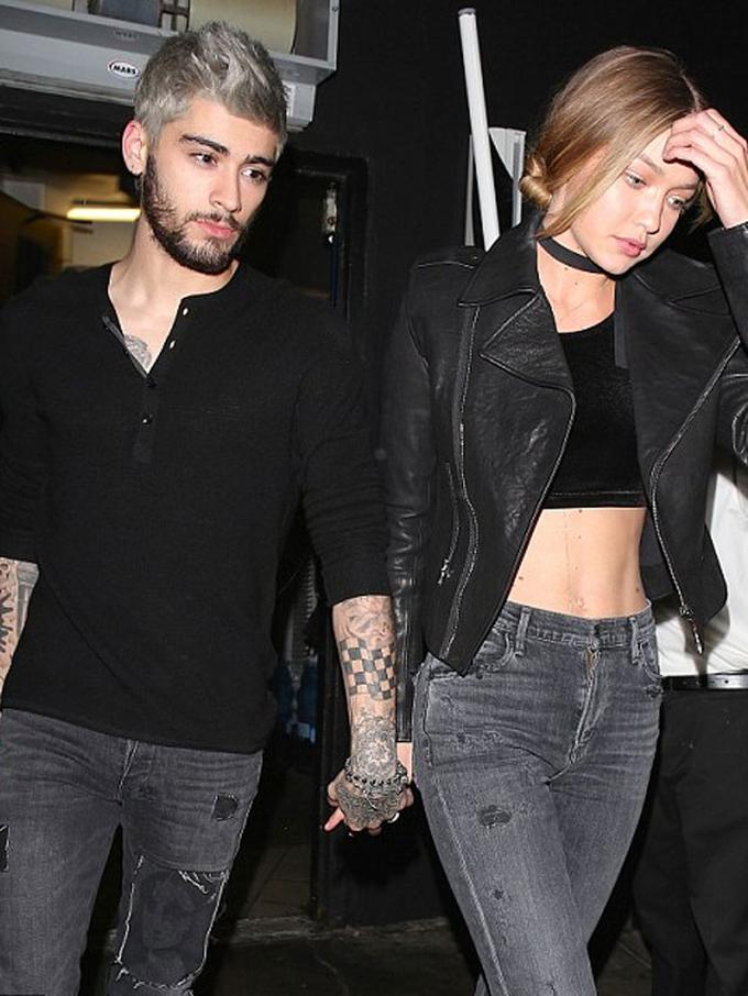 Zayn Malik dan Gigi Hadid Tertangkap Kamera Berpegangan ...