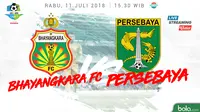 Jadwal Liga 1 2018 pekan ke-15, Bhayangkara FC Vs Persebaya Surabaya. (Bola.com/Dody Iryawan)