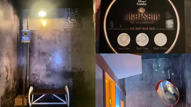 Instalasi bertajuk "Light Shop" hadir di Central Park (Dok/Fimela.com/Rianti Fitri Wulandari)