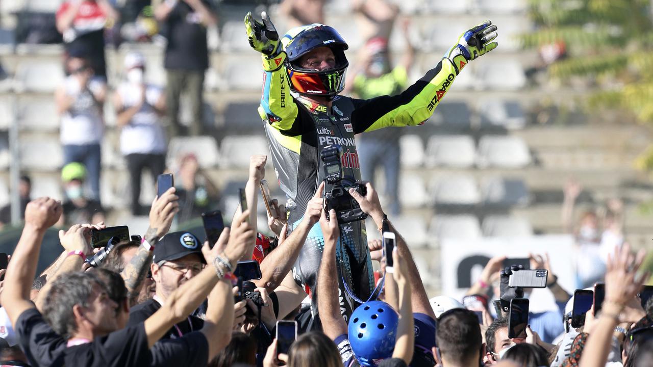 Foto: Grazie, Thank You, Terima Kasih Valentino Rossi