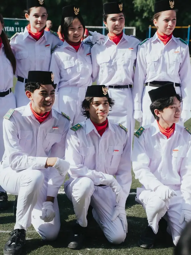 Noah Sinclair jadi pemimpin upacara (Instagram/@itsmebcl)
