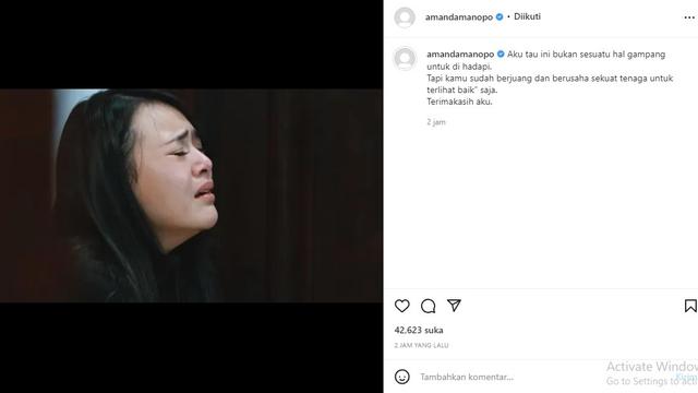 Amanda Manopo (Foto: Instagram/@amandamanopo)