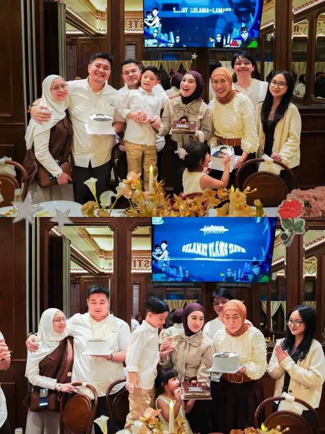 Tampil Serba Cokelat, Gaya Irish Bella Saat Rayakan Ulang Tahun Sang Ibunda Curi Perhatian