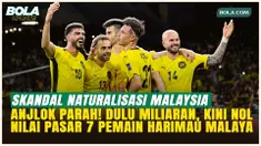 Dari Miliaran Jadi Nol, Skandal Dokumen Bodong Hancurkan Nilai Pasar 7 Pemain Naturalisasi Malaysia