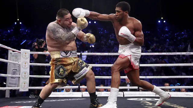 Joshua Rebut Kembali Gelar Juara Dunia Kelas Berat dari Ruiz
