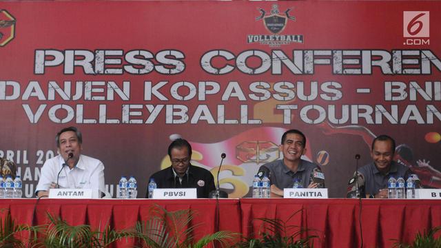 Turnamen Voli Danjen Kopassus-BNI Open 2018 Siap Digelar