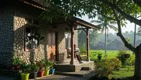 8 Gambar Rumah Minimalis Low Budget Cocok untuk Pensiun di Kampung, Nyaman & Menenangkan