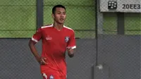 Pemain Arema FC, Titan Bagus Fawazzi. (Bola.com/Iwan Setiawan)