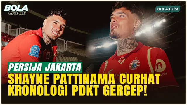 Shayne Pattynama Ceritakan Proses Gabung ke Persija Jakarta hingga Peran Penting Jordi Amat dan Rizky Ridho