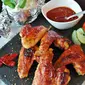 Spicy chicken wings (sumber: Pixabay)