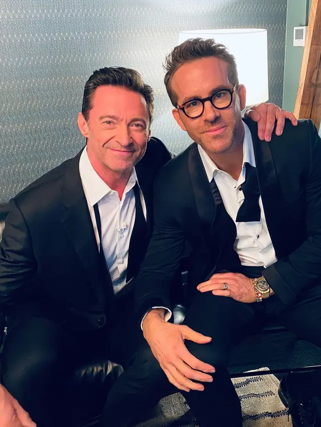 Hugh Jackman dan Ryan Reynolds