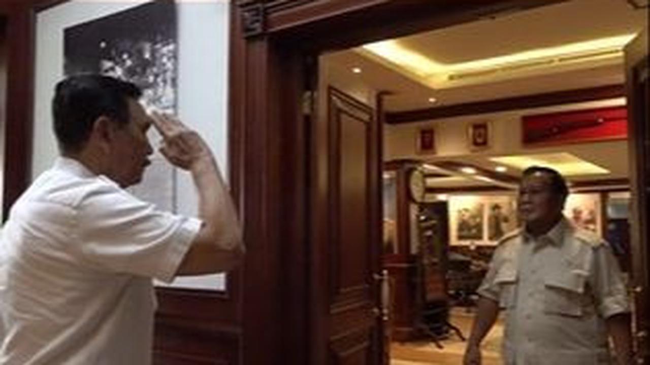 Pertemuan Prabowo dan Luhut