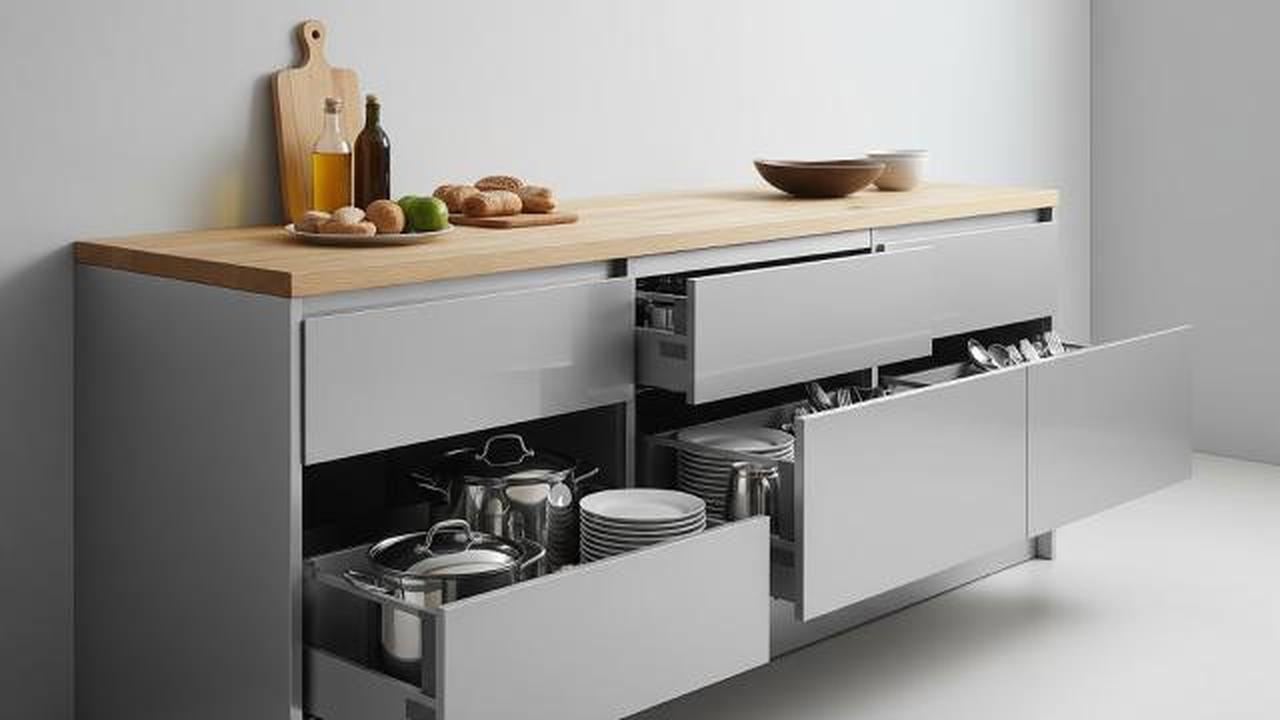 7 Model Lemari Dapur Minimalis Terbaru Aluminium, Solusi Modern dan Fungsional