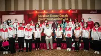 Kegiatan donor darah bersama GDDPI dihadiri oleh Jusuf Kalla, Sabtu, 5 September 2020. (Foto: dok. GDDPI)