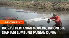 Indonesia menjadi lumbung pangan dunia, Kementerian Pertanian melakukan inovasi pertanian berteknologi modern. Inovasi juga dilakukan untuk menarik minat petani anak muda.