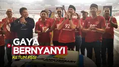 Berita video momen Iwan Bule saat menyanyikan lagu "Selamat Ulang Tahun" dalam acara ultah PSSI ke-92, Selasa (19/4/2022).
