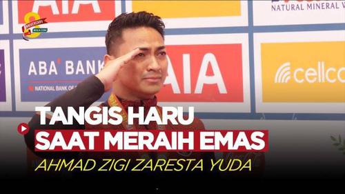 VIDEO: Momen Haru Ahmad Zigi Zaresta Yuda Saat Berhasil Kibarkan Bendera Indonesia di SEA Games 2023