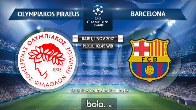 Olympiakos Piraeus Vs Barcelona