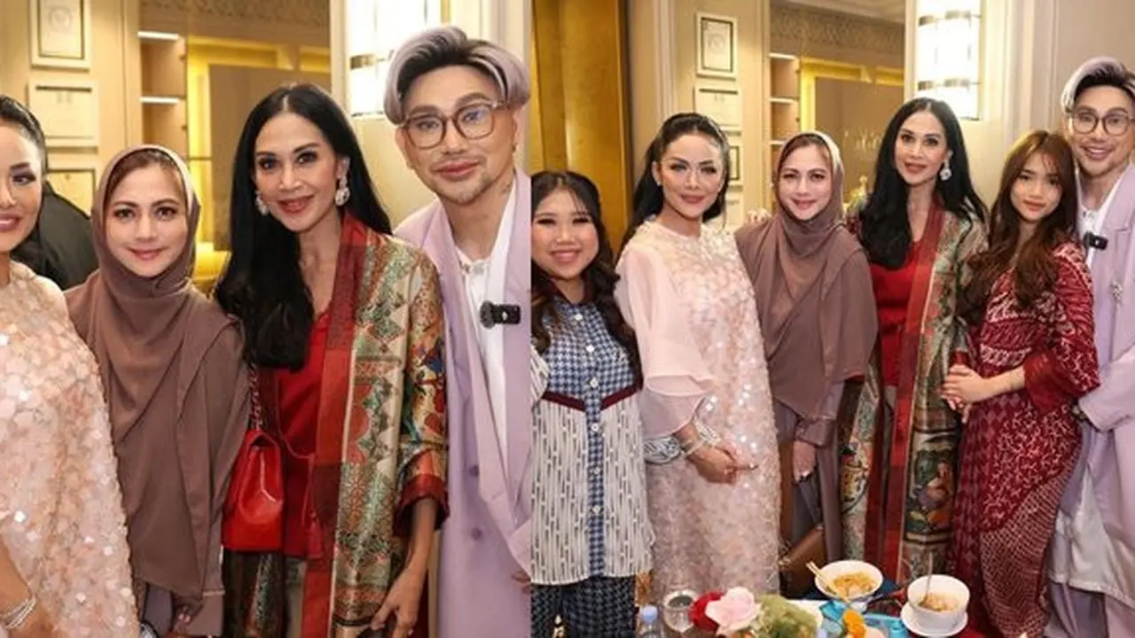 Potret hangat buka puasa Diah Permatasari bersama sahabat. (credit:instagram.com/dps_diahpermatasari