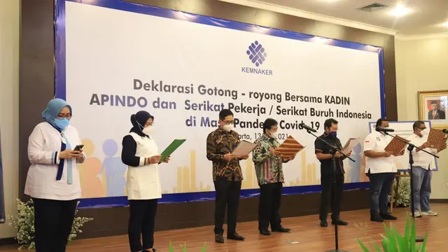 6 Butir Pernyataan Deklarasi Gotong Royong