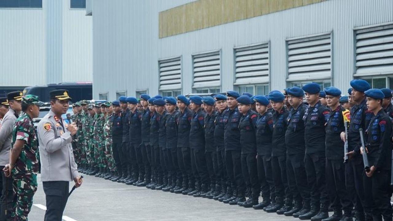 Polres Karawang Perketat Pengamanan Unjuk Rasa di Kawasan Industri Objek Vital Nasional