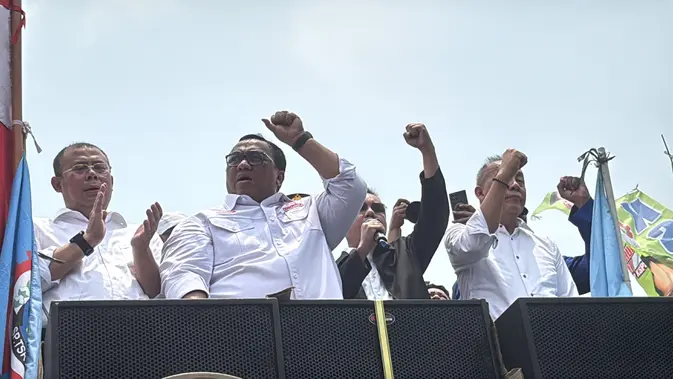 Janji Dasco Disahkan UU Ketenagakerjaan Saat Temui Buruh