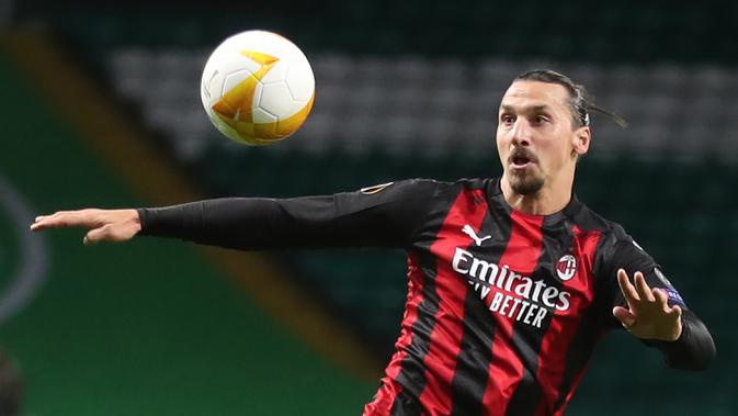 Zlatan Ibrahimovic. (AFP/Russel Cheyne/pool)