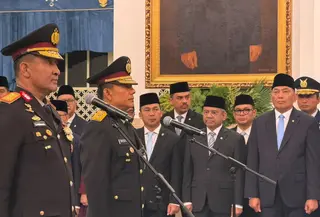 Prabowo Lantik Komjen Suyudi Ario Seto Jadi Kapolri Gantikan Listyo Sigit