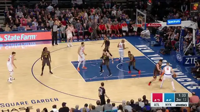 VIDEO : GAME RECAP NBA 2017-2018, Knicks 111 vs Hawks 107