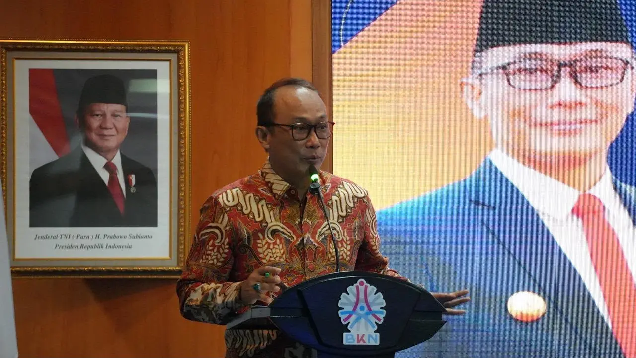 Kepala BKN Prof. Zudan Arif Fakrulloh. Pendaftaran Sekolah Kedinasan 2026 dibuka besok, Selasa (18/8/2026). (Dok BKN)