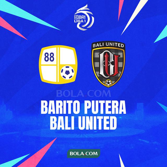 BRI Liga 1 - Barito Putera Vs Bali United
