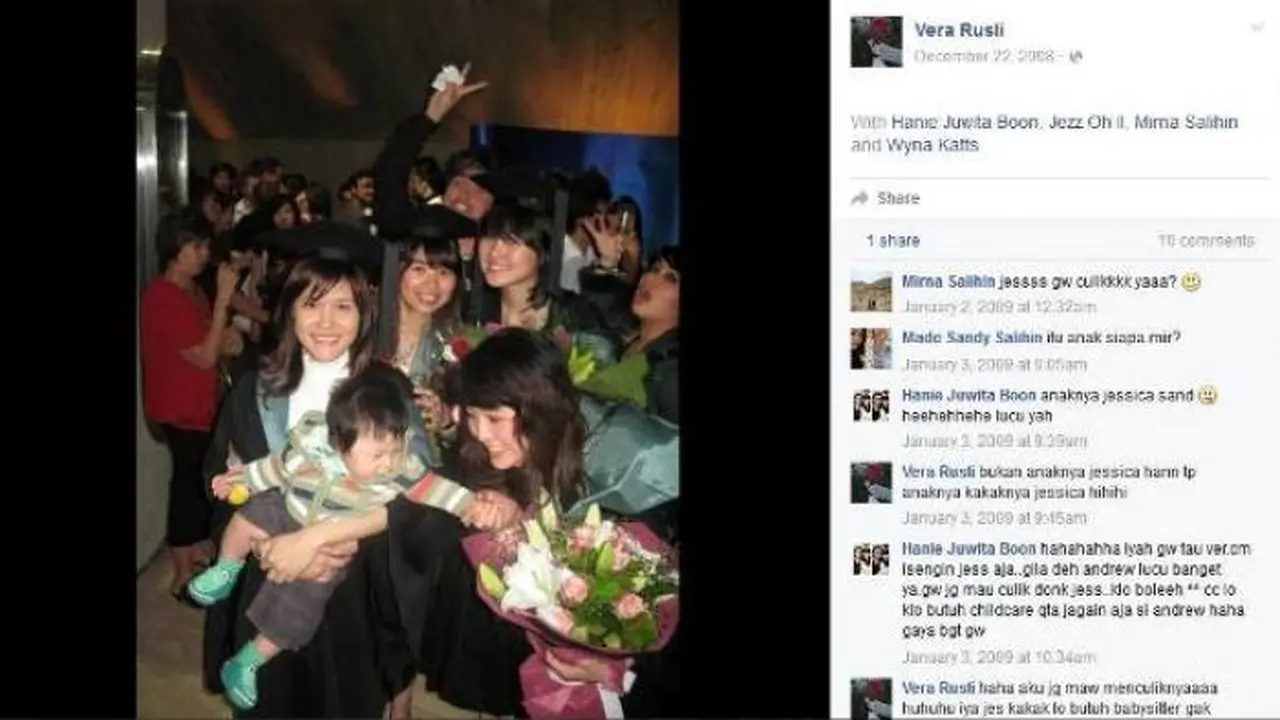 Cerita di Balik Foto Mirna-Jessica Berebut Bayi