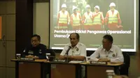 Diklat Pemenuhan dan Uji Kompetensi bagi Pengawas Operasional Utama (POU) pada Pertambangan Angkatan IV, Senin (11/11) pagi di Gedung Diklat PPSDM Geominerba, Bandung.
