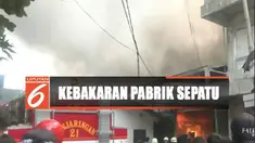 Tak ada korban jiwa dalam musibah ini, karena sejumlah pekerja langsung berhamburan untuk menyelamatkan diri sebelum api membesar.