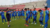 Timnas Malaysia U-22 yang disiapkan untuk Kualifikasi Piala AFC U-23 dan SEA Games 2017 takluk 0-1 dari China U-22. (Bola.com/FAM Facebook)