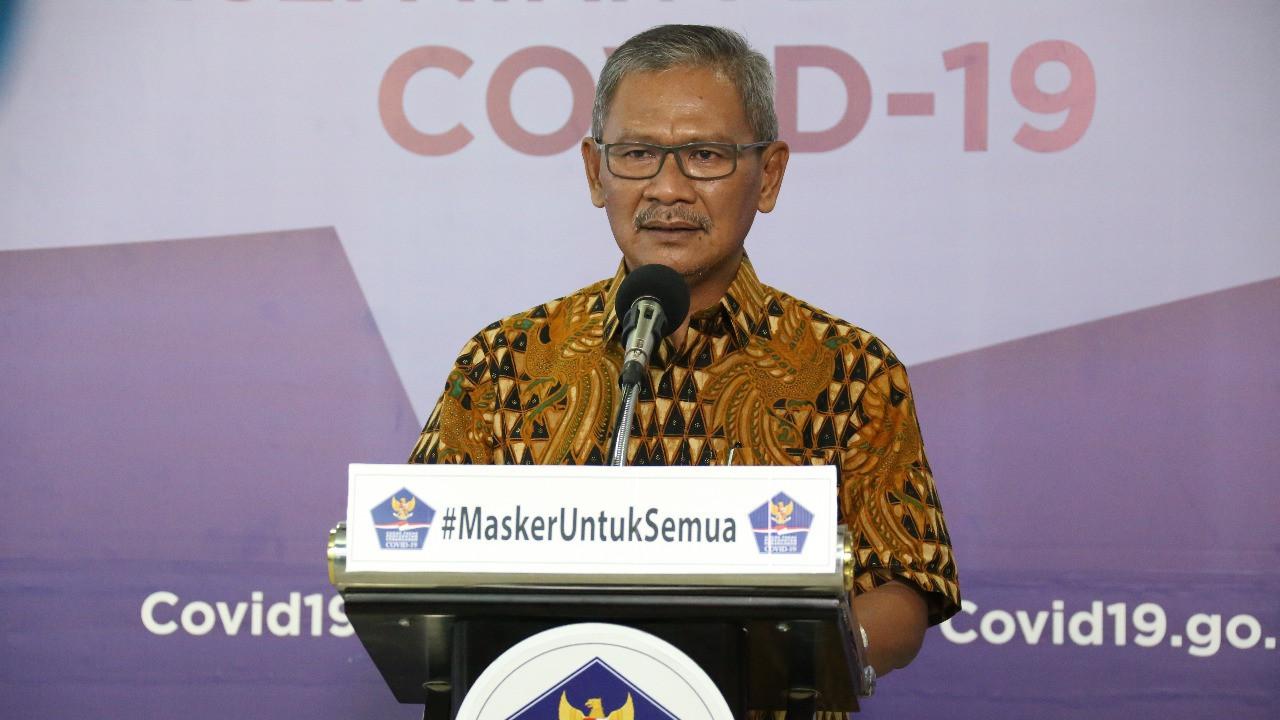 Juru Bicara Pemerintah untuk Penananganan Virus Corona Achmad Yurianto. (dok BNPB)