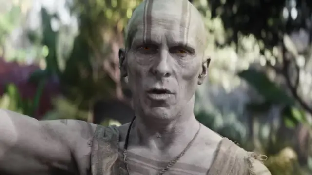 Christian Bale di Trailer Thor: Love and Thunder. (tangkapan layar YouTube/ Marvel Entertainment
