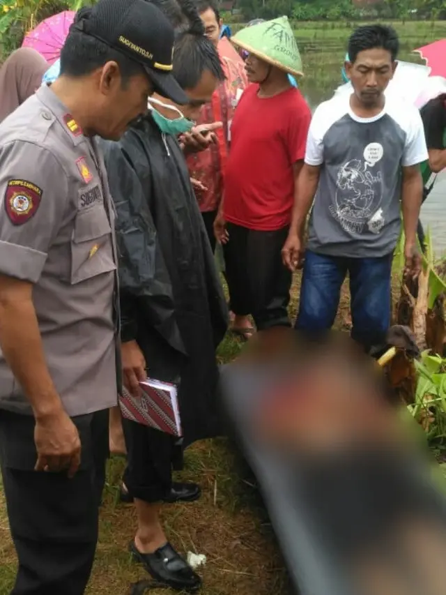 Polisi memastikan tak ada unsur kekerasan atau pidana dalam peristiwa meningglnya Khomsin, pencari ikan yang tewas tersambar petir. (Foto: Liputan6.com/Polres Kebumen/Muhamad Ridlo)