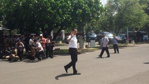 Wabendum DPP PDIP, Juliari Peter Batubara sambangi Istana. (Merdeka.com/Titin Supriatin)