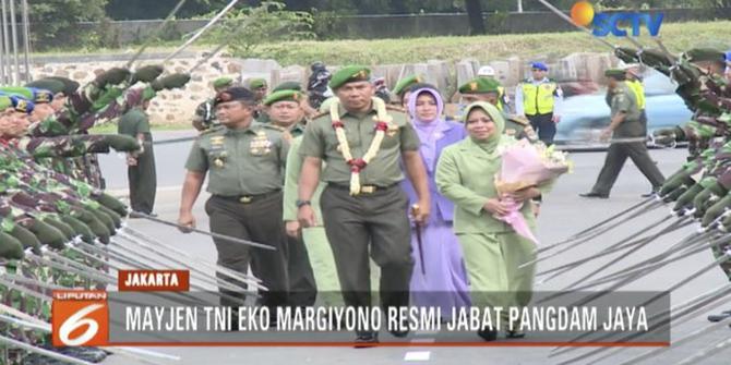 Mayjen TNI Eko Margiyono Resmi Jabat Pangdam Jaya