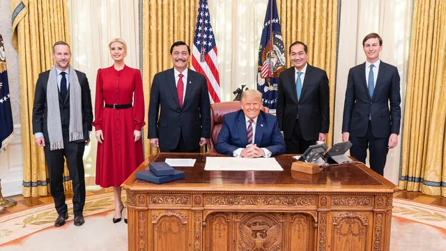 Menko Luhut Bertemu Donald Trump