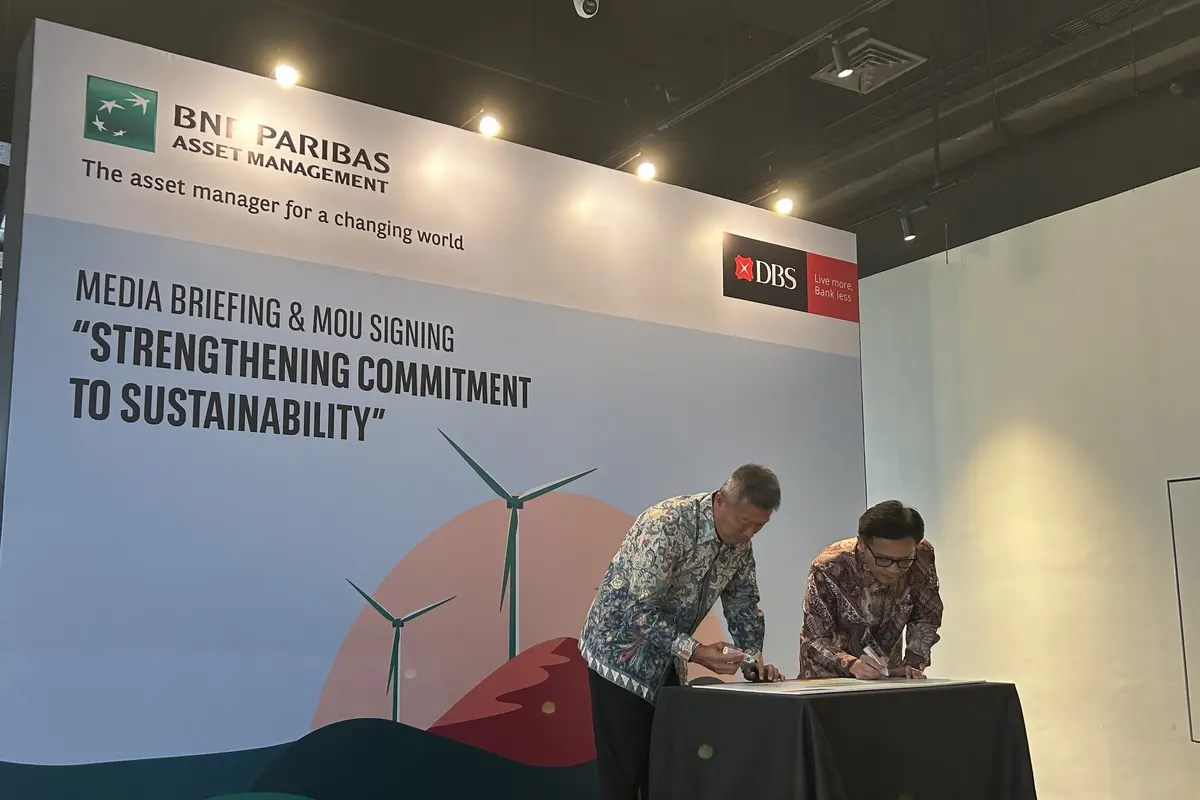 Bank DBS Indonesia bekerja sama dengan PT BNP Paribas Asset Management (PT BNP Paribas AM) menghadirkan Reksa Dana BNP Paribas Indonesia ESG Equity (BNP Paribas Indonesia ESG Equity). (Foto: Liputan6.com/Elga N)