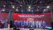Launching Skuad Malut United di BRI Liga 1 2024/ 2025 di Jakarta, Senin (29/7/20024). (Bola.com/Hery Kurniawan)
